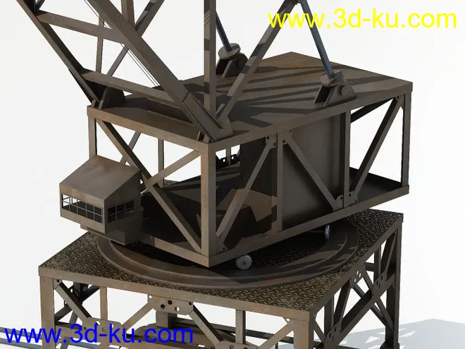 大型吊车起重机模型的图片4