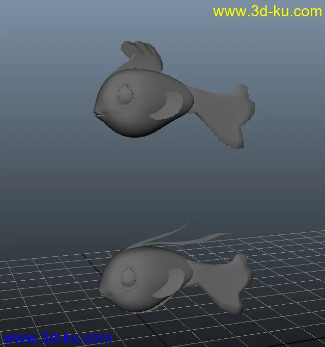 金鱼模型的图片1