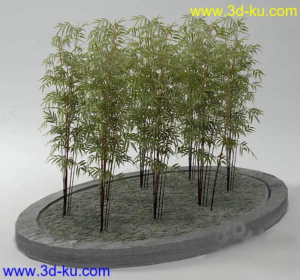 竹子模型的图片1