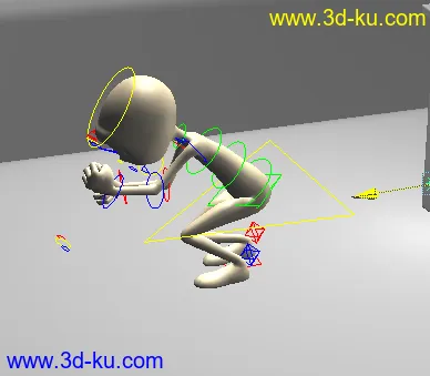 跳  挑障碍 动画   初学者  可以用哦模型的图片3
