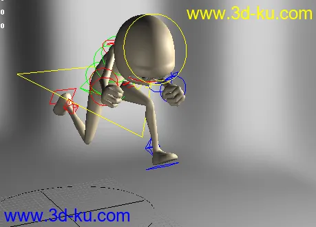 跳  挑障碍 动画   初学者  可以用哦模型的图片5