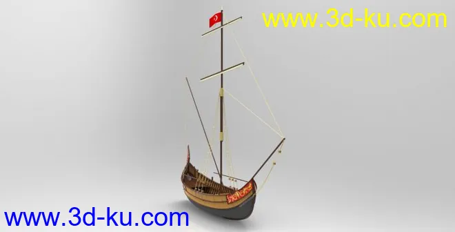 土耳其战船模型的图片3