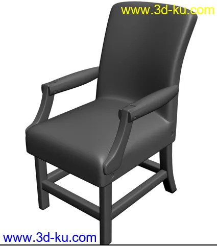 欧式餐椅模型的图片1