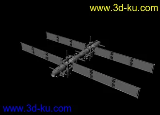 3D打印模型简单的卫星的图片