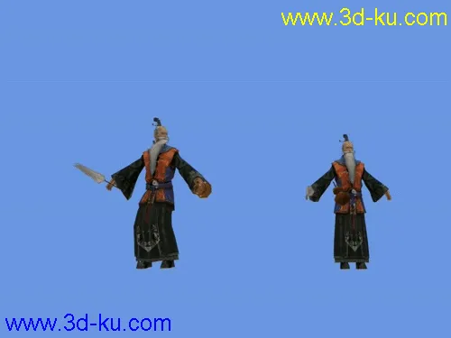 剑三J3模型04人物E08020万花堂老中医带动画显中药帖图的图片1