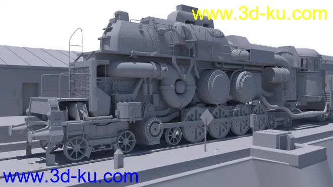 火车火车，大火车模型的图片1
