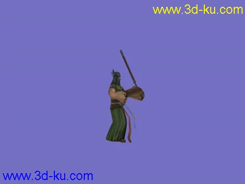 剑三J308天策E05009带动画呈谋士帖图模型的图片1