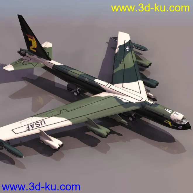 B52战略轰炸机模型的图片1