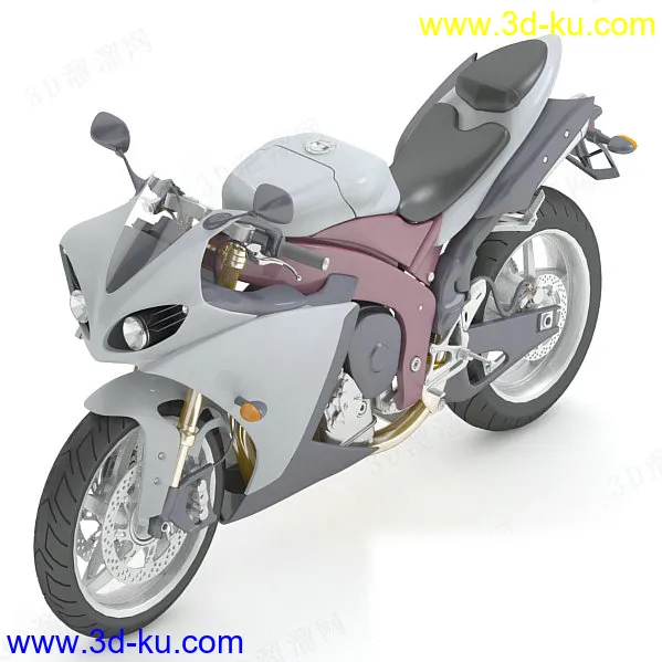 高精度摩托车模型 川崎忍者 全四边面的图片5