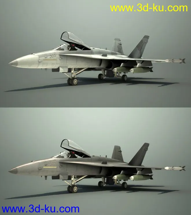 11款高精度当代主流战斗机和客机模型的图片14