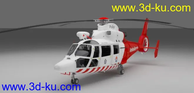 一个高精度直升机模型（带驾驶室）的图片4