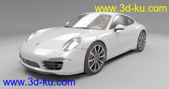 保时捷911CarreraS 高精度模型的图片