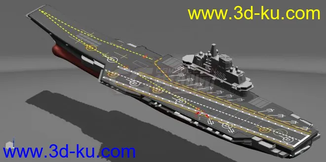 中国辽宁号航空母舰工业3d模型，各种三维格式，可以打印的图片10
