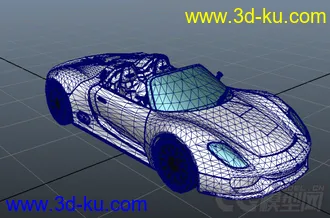 3D打印模型保时捷918的图片