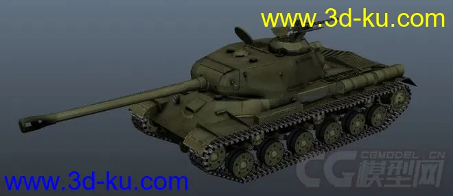 苏联IS-2坦克模型的图片1
