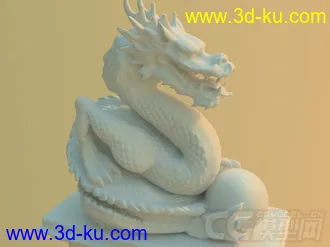 3D打印模型中国龙的图片