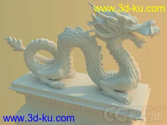 3D打印模型中国龙的图片