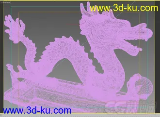 3D打印模型中国龙的图片