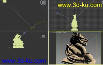 3D打印模型中国龙的图片