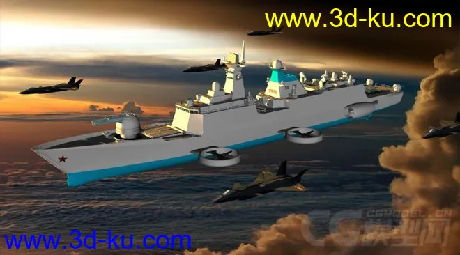 航母杀手-540升级版  有动画模型的图片1