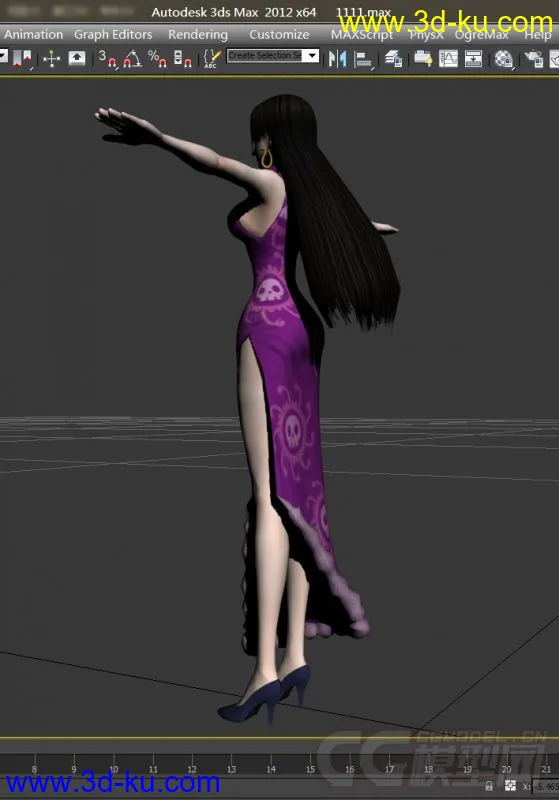 海贼王 女帝 波雅·汉库克(ボアハンコック，Boa Hancock)  御姐  性感女神 王下七武海模型的图片9