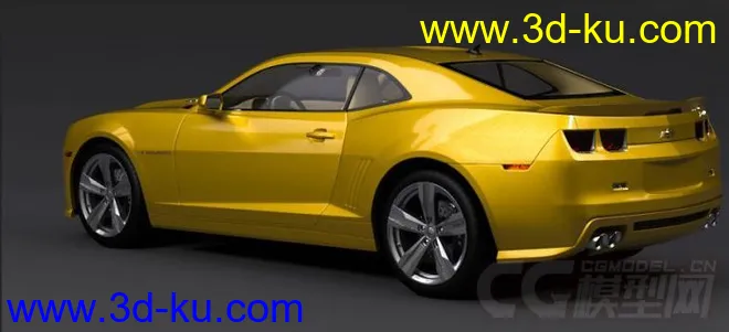 写实版 雪佛兰科迈罗3D模型Camaro的图片5