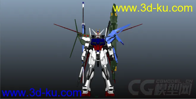 【高达】Perfect Strike Gundam模型的图片1