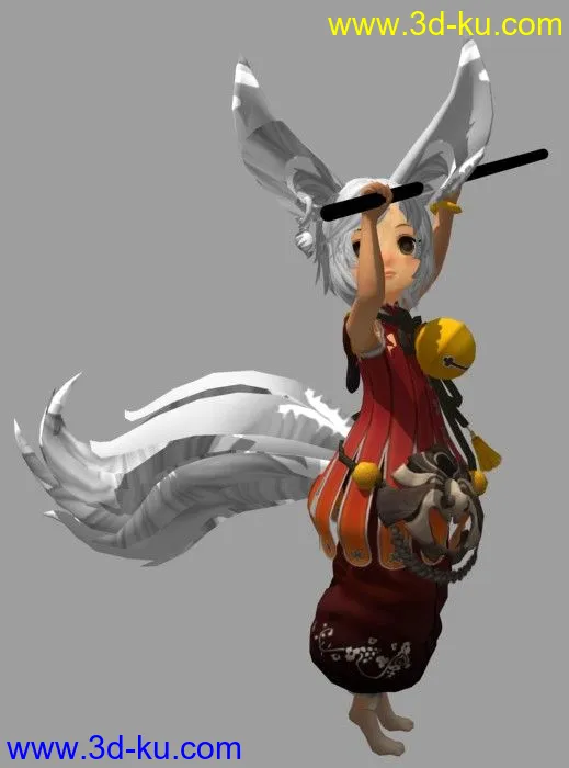 剑灵人物，舞剑舞棍模型的图片2