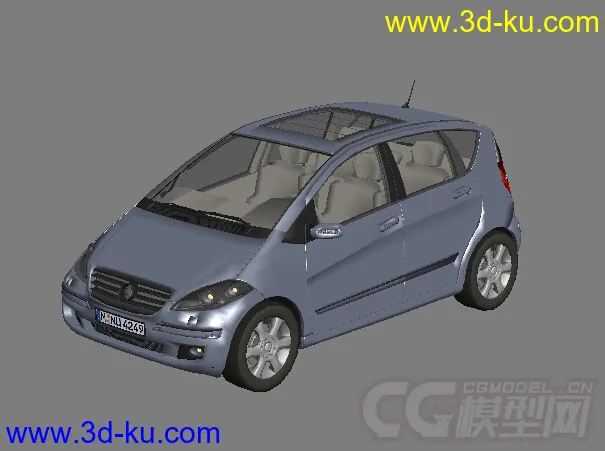 DOSCH 3D奔驰Mercedes_A-Class汽车模型的图片1