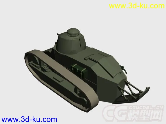 坦克军事装甲车模型的图片1