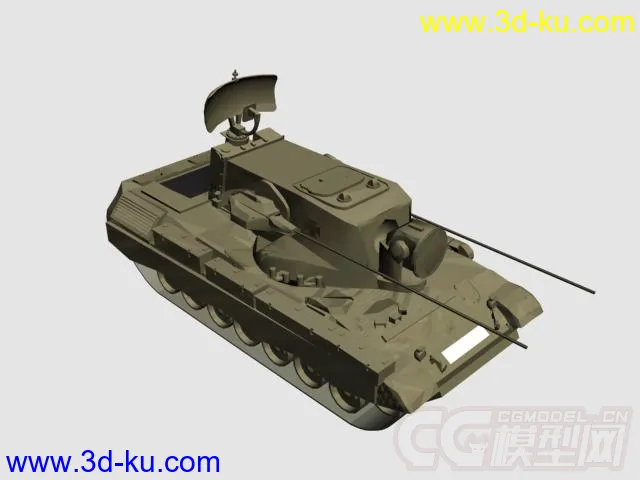 坦克军事装甲车模型2的图片2