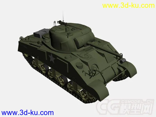 坦克装甲车模型9的图片1
