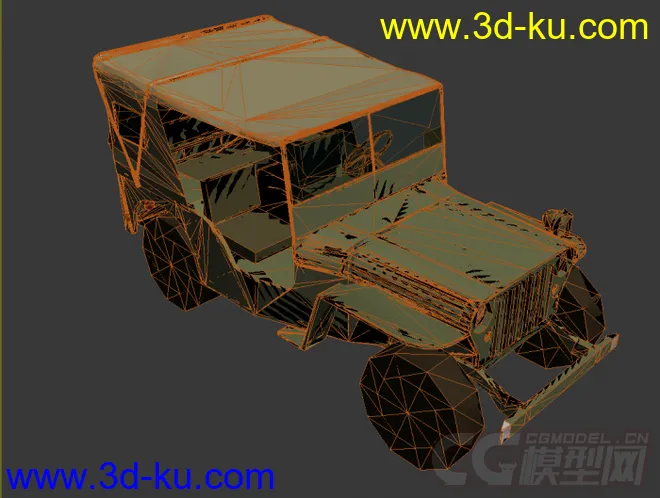 越野车装甲车模型的图片2