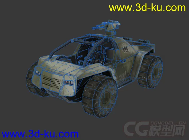 战地2142机器未来装甲车模型的图片3