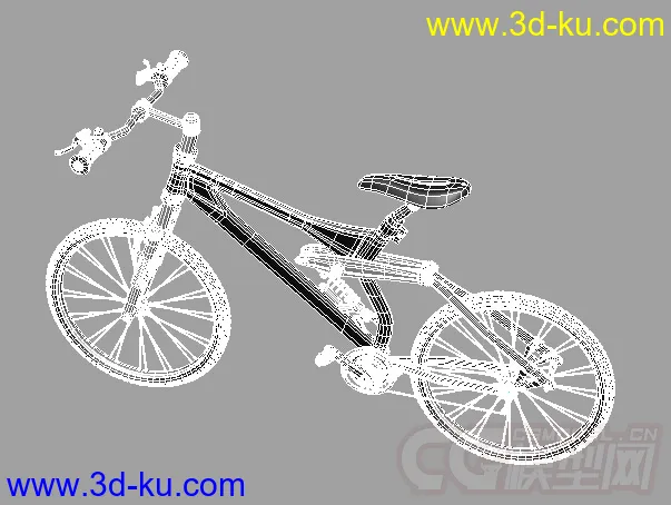 maya山地自行车模型的图片1