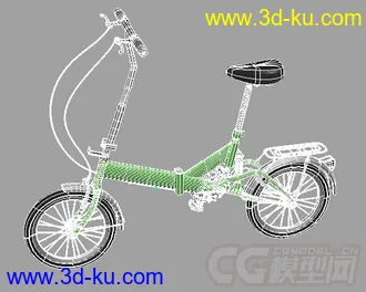 3D打印模型较时尚的女士自行车的图片