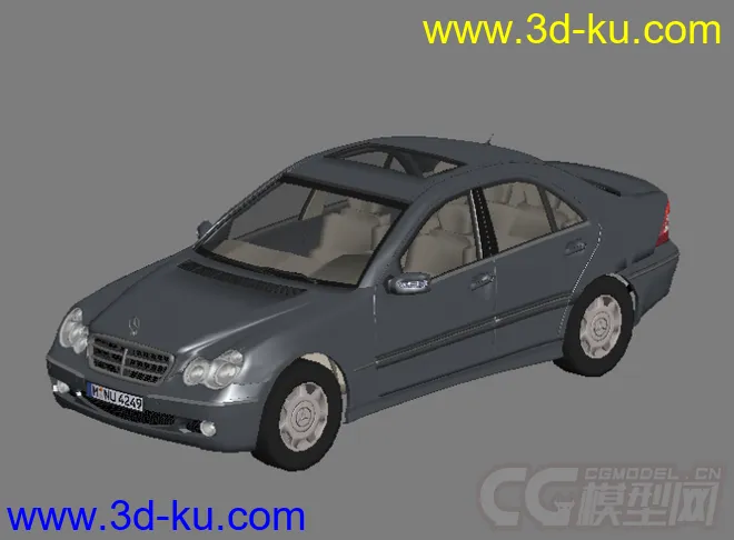 DOSCH 3D奔驰Mercedes_C-Class汽车模型的图片1