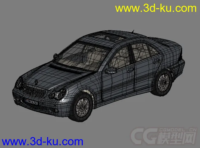 DOSCH 3D奔驰Mercedes_C-Class汽车模型的图片2