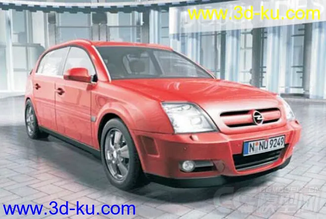 DOSCH 3D欧宝Opel_Signum汽车模型的图片3