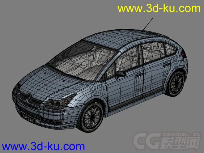 DOSCH 3D雪铁龙Citroen_C4汽车模型的图片1
