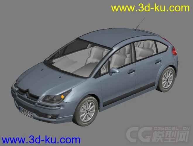 DOSCH 3D雪铁龙Citroen_C4汽车模型的图片2