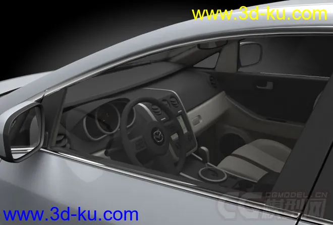EVERMOTION马自达Mazda_CX7车模型的图片4