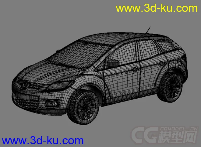 EVERMOTION马自达Mazda_CX7车模型的图片1
