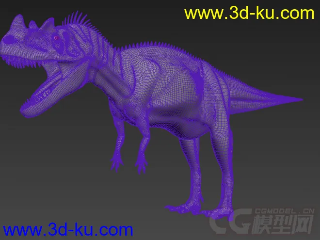 角鼻龙 恐龙写实高精度模型的图片1