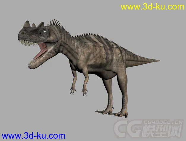 角鼻龙 恐龙写实高精度模型的图片2