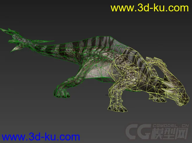 食草龙 怪物猎人恐龙模型的图片1