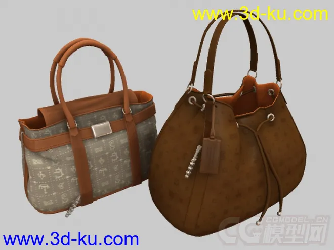 bag女士皮包手提包模型的图片3