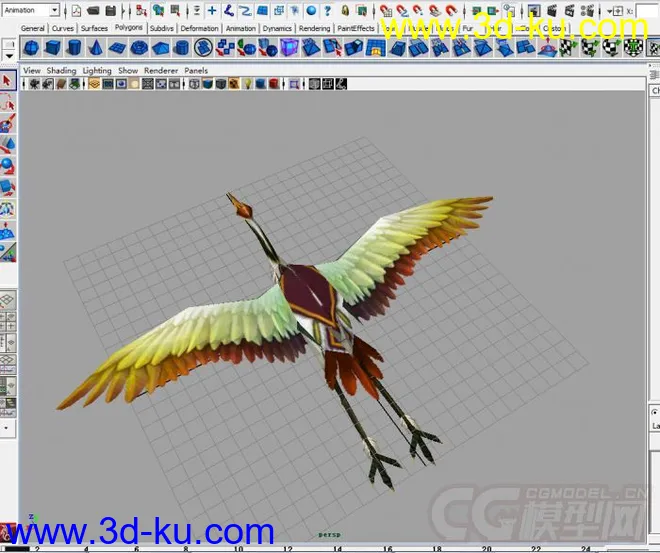 金翼仙鹤模型的图片2