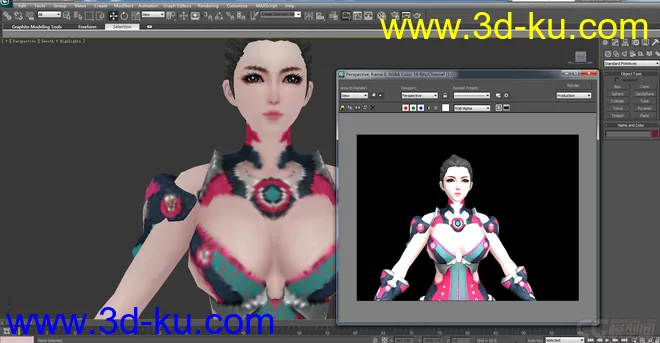 女王之刃性感女王NPC02+有动画模型的图片5
