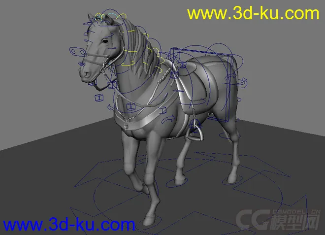 马带绑定模型的图片3